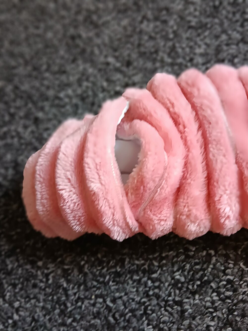 Quilted Koala Baby Pink 12-18 Mo. Infant Bear Full Zip Warm Snowsuit, Footless - Picture 4 of 8